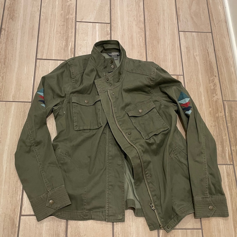 Like new olive green jacket